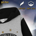 Harry Potter Grey Hoodie Dress for Girls and Teens, Cotton Oversized Jumper - Get Trend
