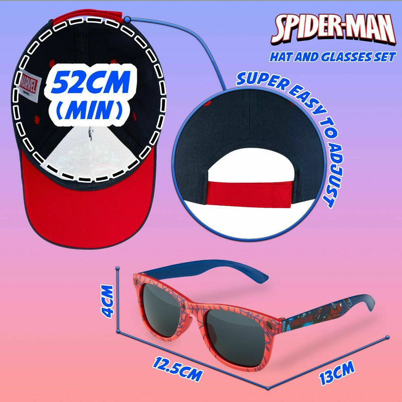 MARVEL Baseball Cap, Spiderman Sunglasses & Boys Caps, Kids Sunglasses & Sun Hat
