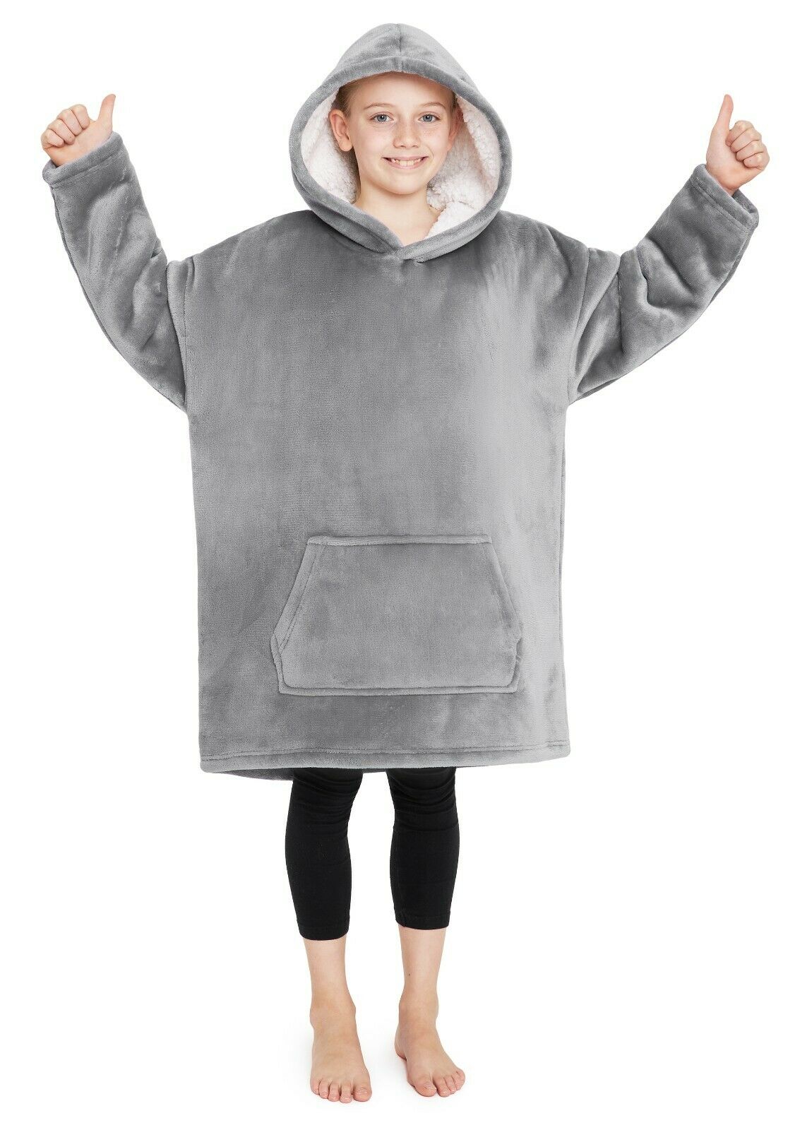 CityComfort Girls Oversized Blanket Hoodie, Hooded Wearable Blanket - Get Trend