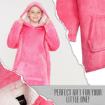 CityComfort Girls Oversized Blanket Hoodie, Hooded Wearable Blanket - Get Trend