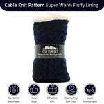 Mens Slipper Socks Bed Socks for Men with Sherpa Wool Non Slip - Get Trend