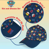 Paw Patrol Baseball Cap and Kids Sunglasses - Boys Sun Hat & UV400 Sunglasses - Get Trend