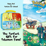 Pokémon Lunch Box With Pikachu, Squirtle, Bulbasaur, Charmender For Kids & Teens - Get Trend