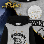 Harry Potter Grey Hoodie Dress for Girls and Teens, Cotton Oversized Jumper - Get Trend