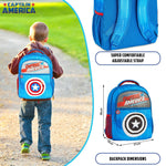 Marvel Backpack - Kids Backpack with Captain America - Get Trend