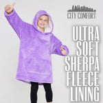 CityComfort Girls Oversized Blanket Hoodie, Hooded Wearable Blanket - Get Trend