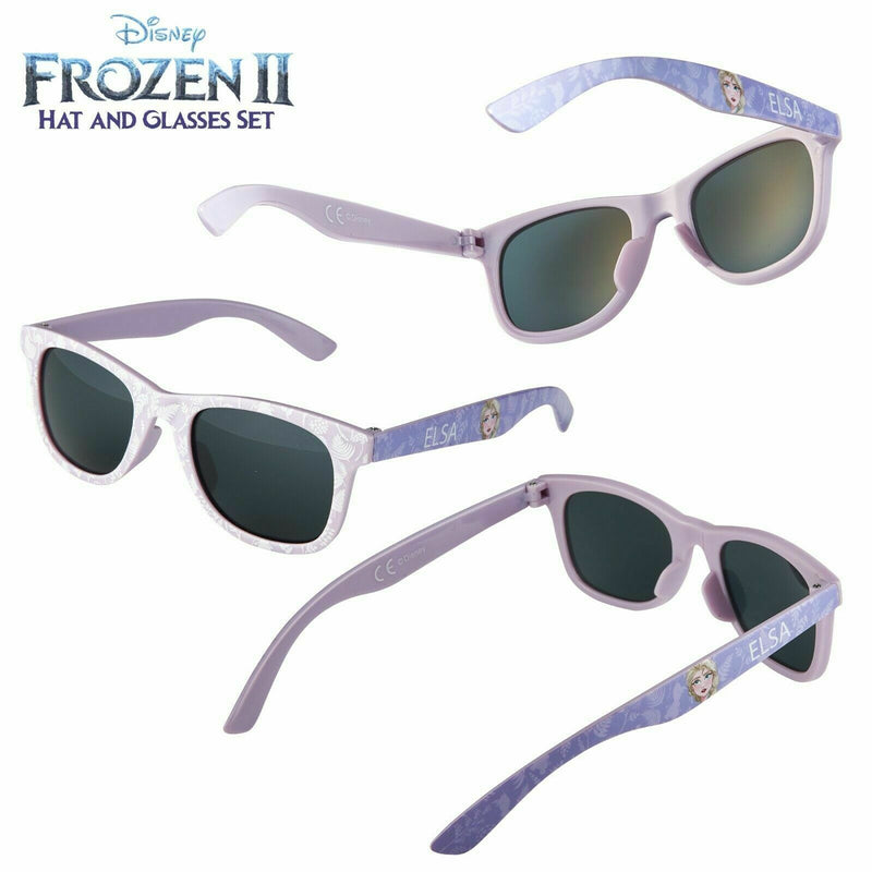 Disney Frozen Girls Baseball Cap & Kids Sunglasses, Sun Hat & UV400 Sunglasses for Kids - Get Trend