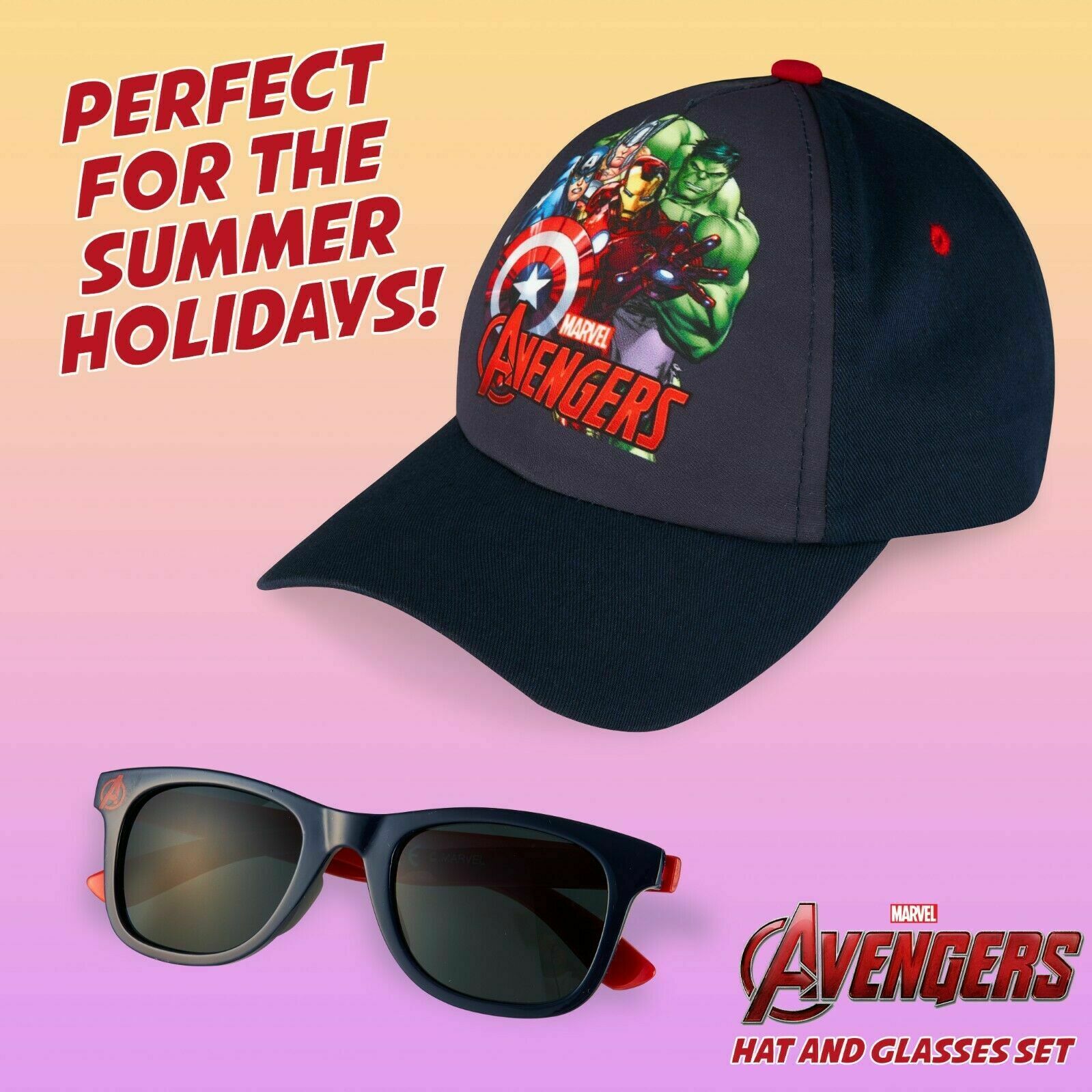 MARVEL Baseball Cap, Spiderman Sunglasses & Boys Caps, Kids Sunglasses & Sun Hat - Get Trend