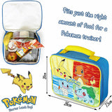 Pokémon Lunch Box With Pikachu, Squirtle, Bulbasaur, Charmender For Kids & Teens - Get Trend