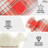 Hot Water Bottle with Beautiful Fleece Print Soft Cover - Get Trend