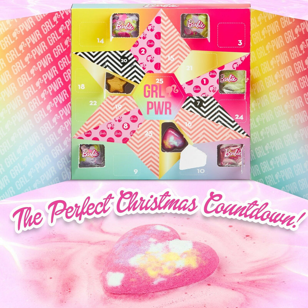 Barbie Advent Calendar Barbie Bath Bombs 2023 Advent Calendar