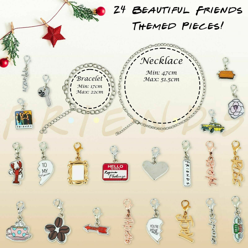 FRIENDS Advent Calendar - 2023  Jewellery Advent Calendar for Girls - Get Trend