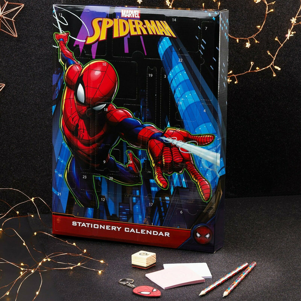 Spiderman Advent Calendar 2023 Stationery Advent Calendar for sale