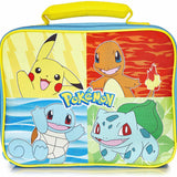 Pokémon Lunch Box With Pikachu, Squirtle, Bulbasaur, Charmender For Kids & Teens - Get Trend