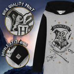 Harry Potter Grey Hoodie Dress for Girls and Teens, Cotton Oversized Jumper - Get Trend