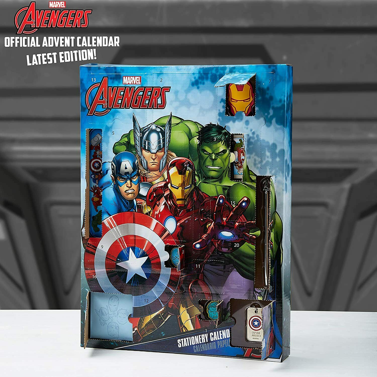Marvel Avengers Advent Calendar - 2023 Stationery Advent Calendar - Get Trend