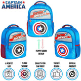 Marvel Backpack - Kids Backpack with Captain America - Get Trend