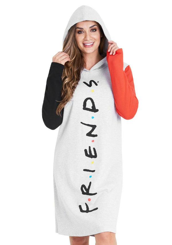 Friends Hoodies for Women, Grey Hoodie Dresses for Women, Perfect Gifts For Ladies