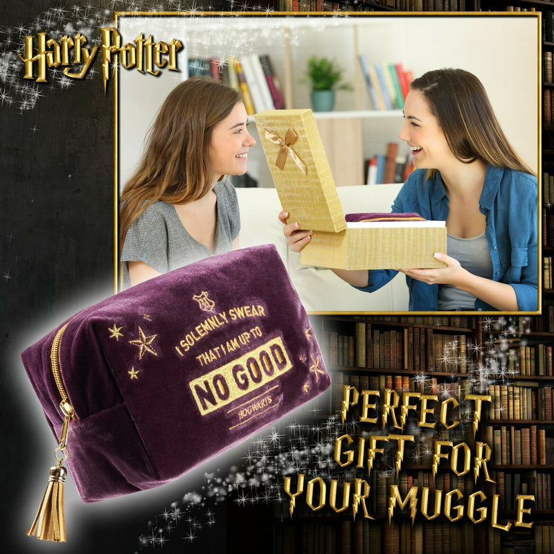 Harry Potter Hogwarts Gifts Make Up Bags for Women Girls - Get Trend