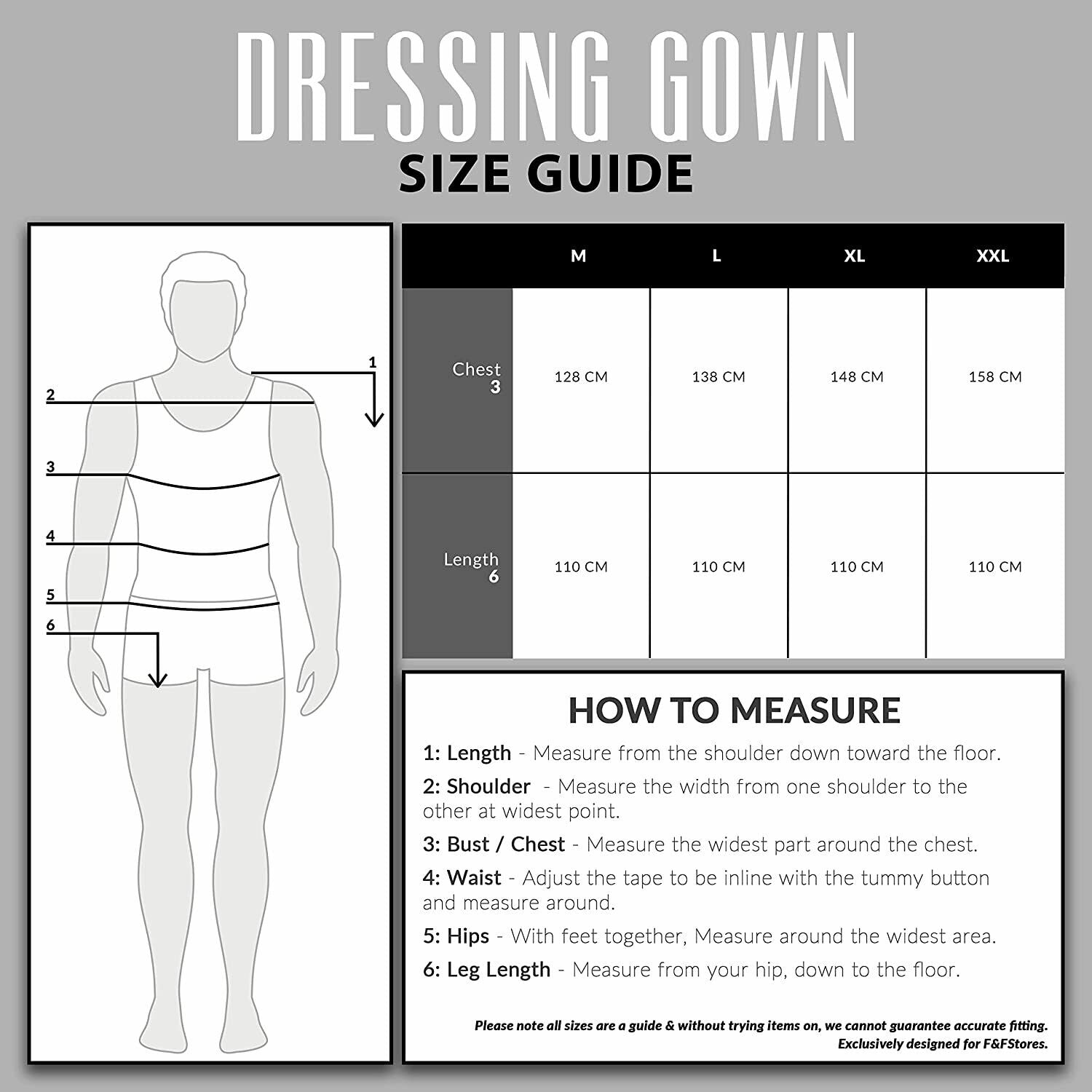 CityComfort Super Soft Men Dressing Gown Mens Bathrobe - Get Trend