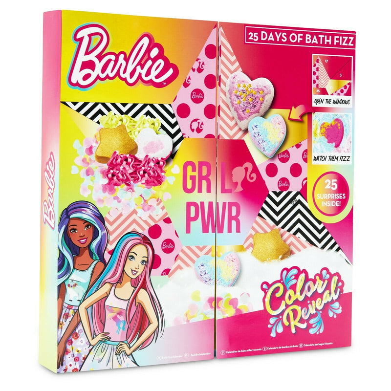 Barbie Advent Calendar - Barbie Bath Bombs 2023 Advent Calendar