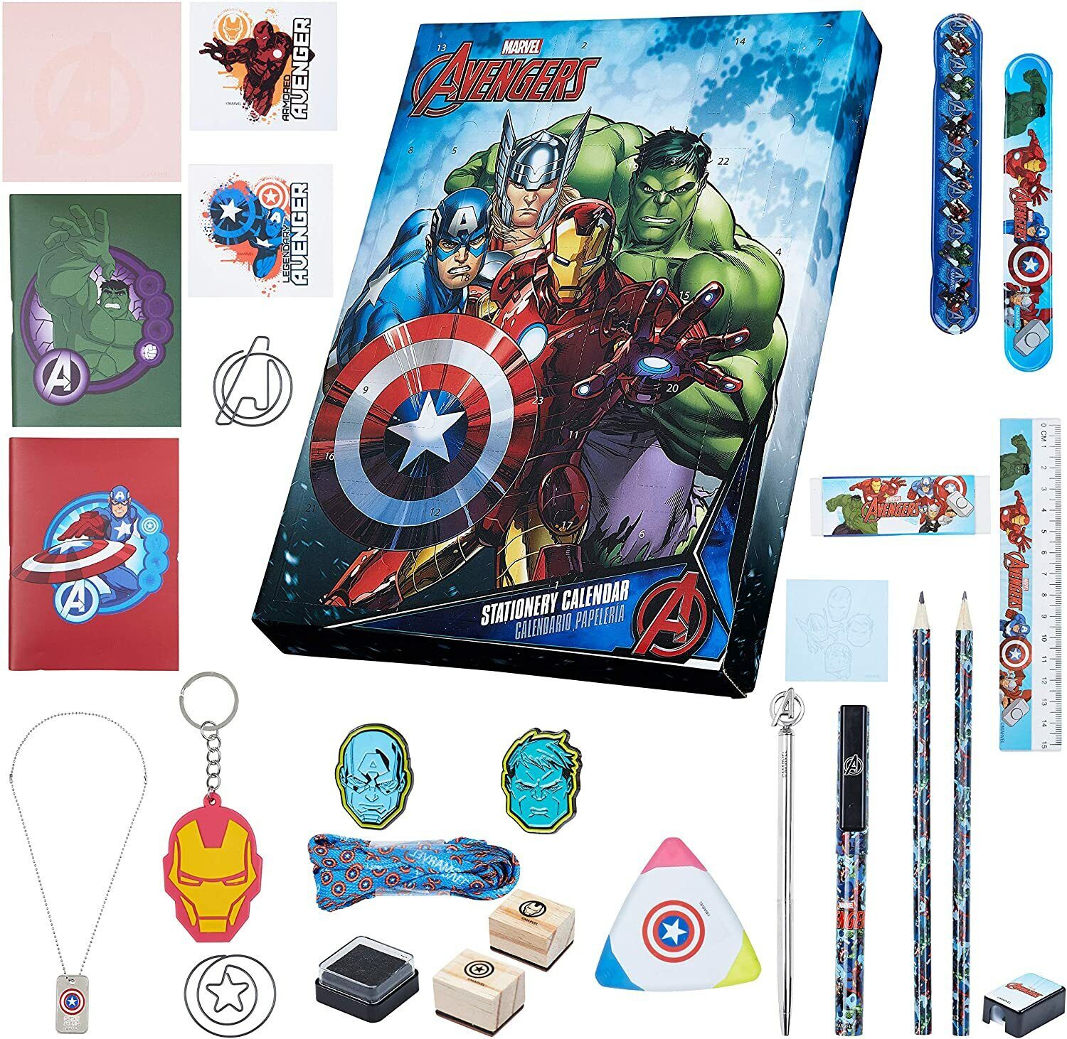 Marvel Avengers Advent Calendar - 2023 Stationery Advent Calendar - Get Trend