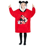 Disney Hoodie, Fleece Oversized Hoodie Blanket for Girls in Red, Minnie Mickey Gifts - Get Trend