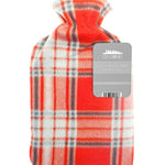 Hot Water Bottle with Beautiful Fleece Print Soft Cover - Get Trend