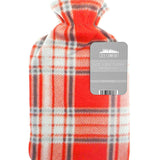 Hot Water Bottle with Beautiful Fleece Print Soft Cover - Get Trend