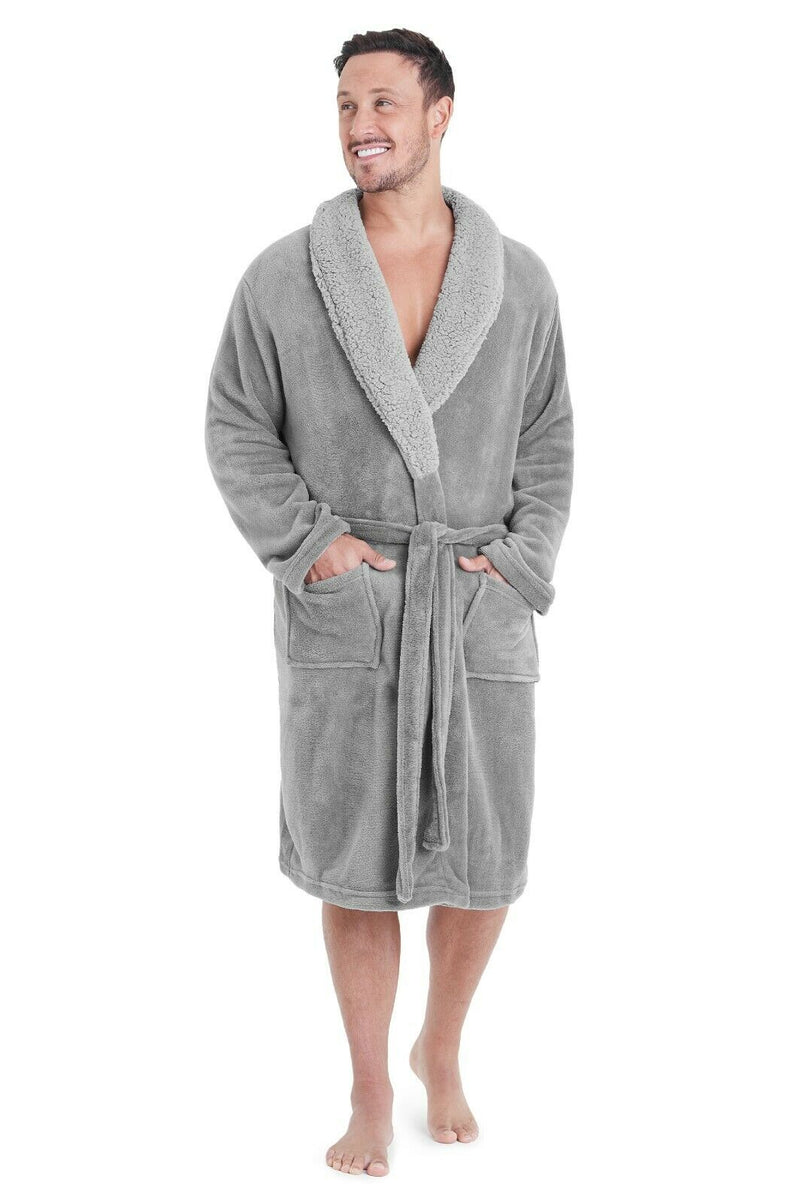 CityComfort Super Soft Men Dressing Gown Mens Bathrobe - Get Trend