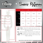 Disney Pyjamas Women, Short PJs Women Set, Disney Gifts for Women - Get Trend