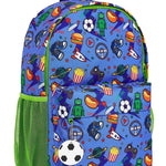 CityComfort Video Game Large Boys Backpack, Gamer Gifts for Boys Teens (Blue/Green) - Get Trend