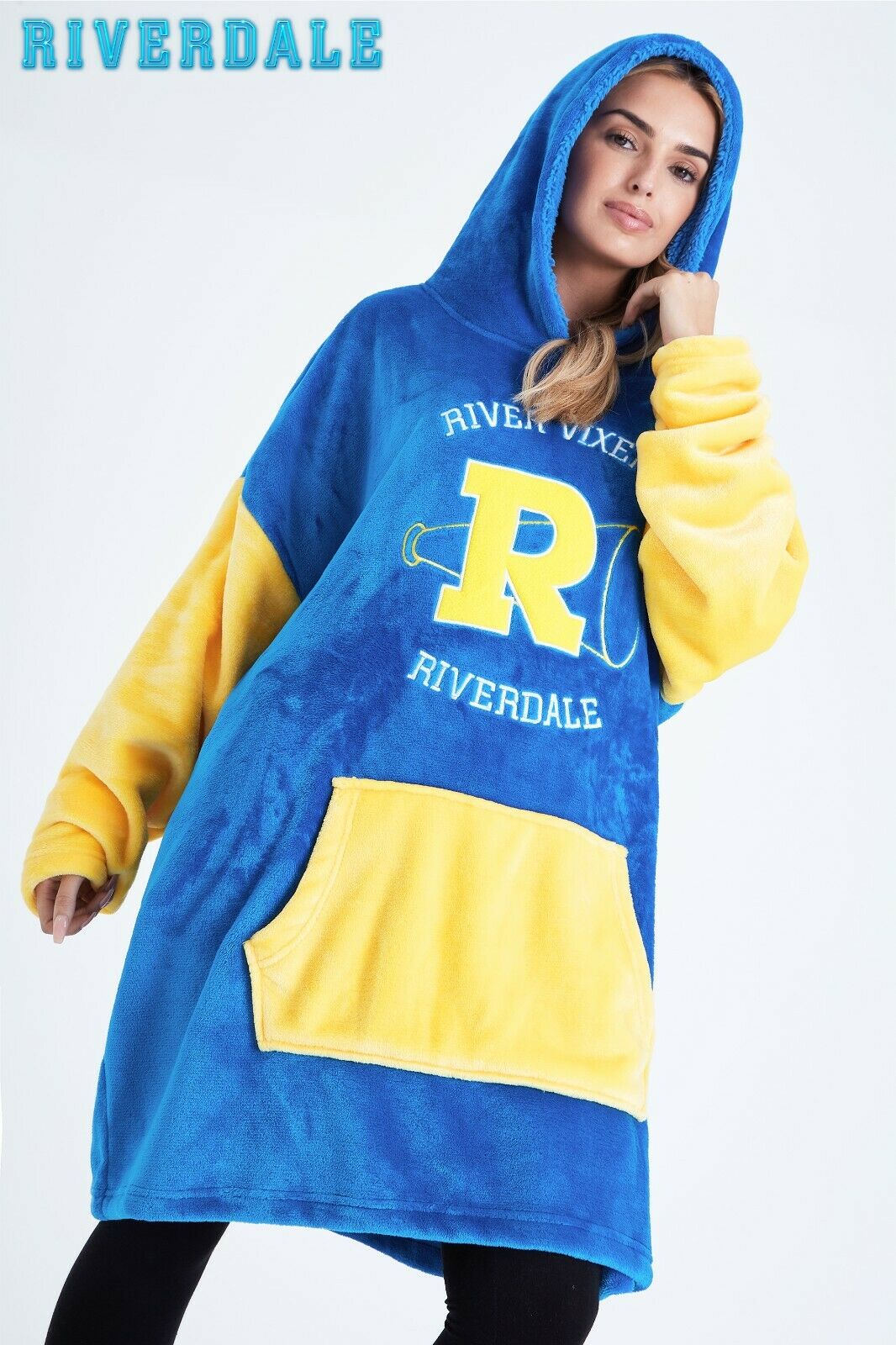 Riverdale Blanket Hoodie for Ladies, Oversized Blanket Hoodie for Women, Riverdale Gifts Blue - Get Trend