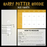 Harry Potter Hoodies, Black Hoodie for Girls and Teens, Official Merchandise - Get Trend