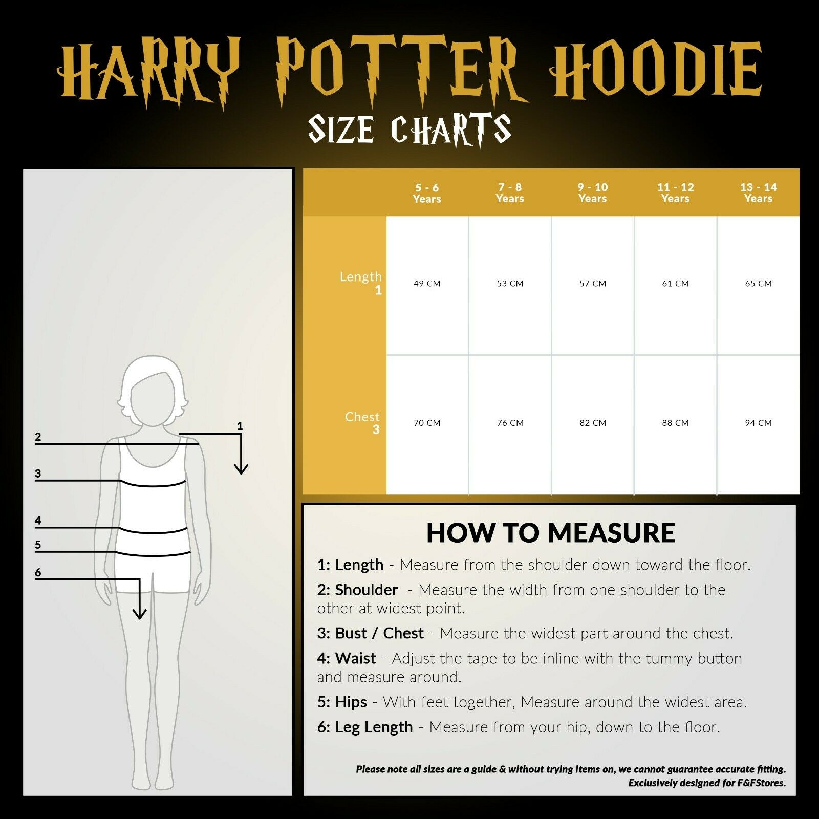 Harry Potter Hoodies, Black Hoodie for Girls and Teens, Official Merchandise - Get Trend