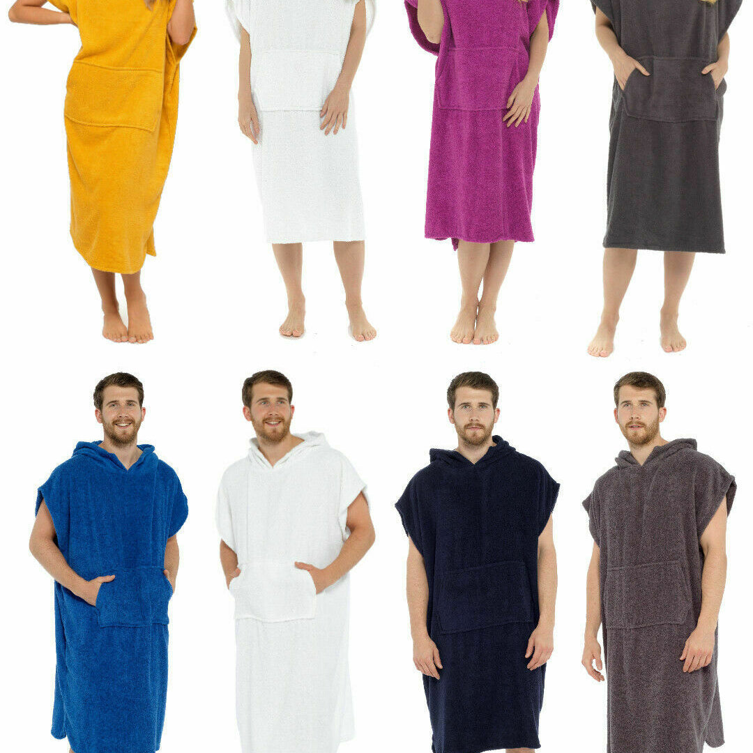 CityComfort Beach Towel for Adults Robes Women Men Cotton Towelling Poncho - Get Trend