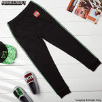 Minecraft Tracksuit Grey Boys Pants with Elastic Waist for Boys Teenagers Tracksuit Bottoms Minecraft £13.99