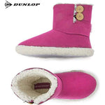 Dunlop Faux Sheepskin Warm Memory Foam Indoor Outdoor Bootie Slippers for Ladies Bootie Slippers Dunlop £14.45