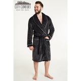 Citycomfort Luxury Super Soft Men Dressing Gown Mens Bathrobe Dressing Gown Citycomfort £22.49