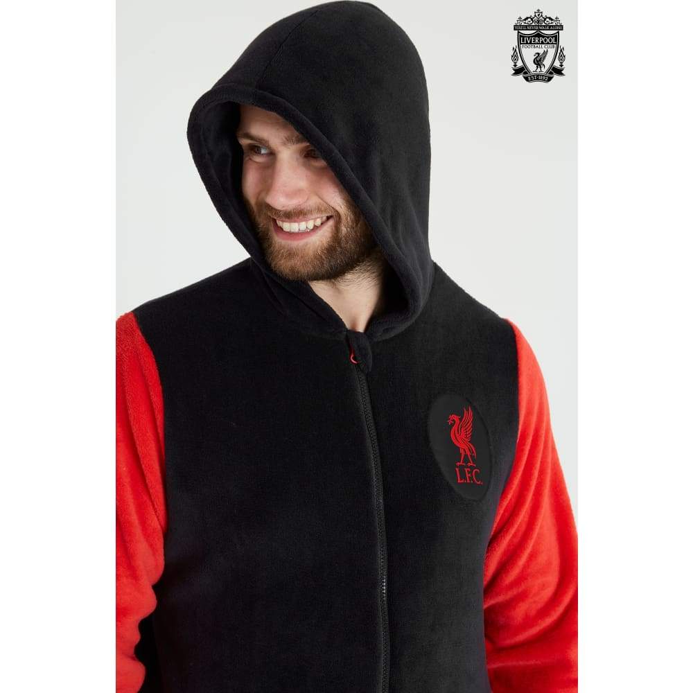 Liverpool F.c. Mens Pyjamas Fleece Mens Onesies Football Gifts for Men Teens Onesie Liverpool £29.49