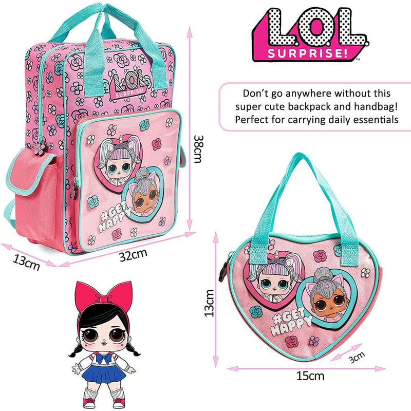 L.o.l. Surprise! School Bag and Handbag,supplies for Children,official Backpack School Bag L.o.l. Surprise! £17.98