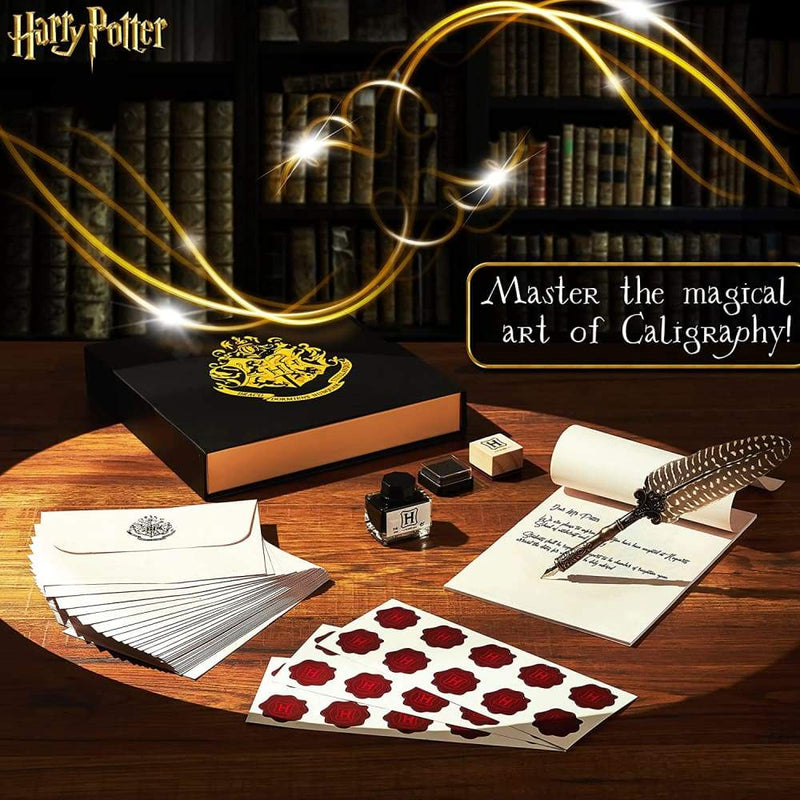 Harry Potter Hogwarts Letter Writing Set with Quill and Ink Set Arts and Crafts Harry Potter £10.99