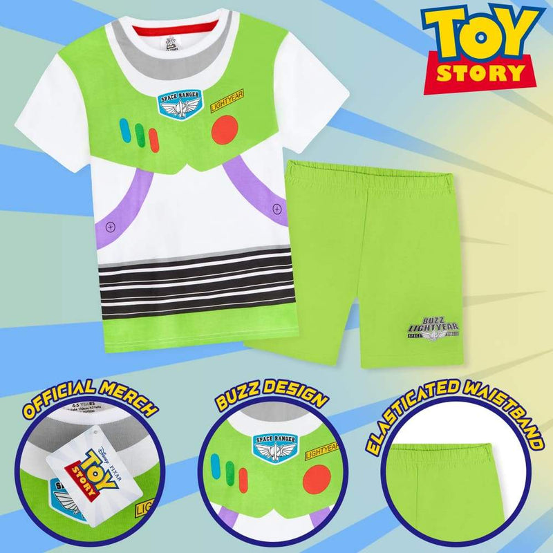 Disney Toy Story Boys Pyjamas Buzz & Woody Kids Pjs Official Merchandise Pyjamas Toy Story £7.49