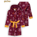 Harry Potter Kids Dressing Gown Gryffindor Soft Fleece Robe for Boys or Girls Dressing Gown Harry Potter £20.49