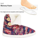 Citycomfort Warm Cosy Super Soft Indoor Outdoor Knitted Slipper Boots for Women Bootie Slippers Citycomfort £14.49