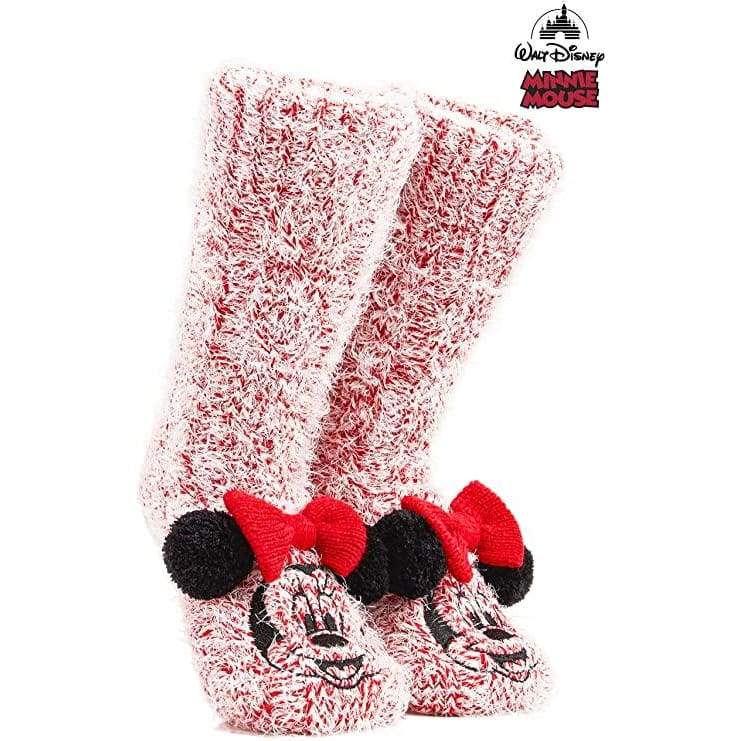 Disney Fluffy Slipper Socks for Women,minnie for Teenage Girls Socks and Slippers Disney £11.95