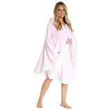 Citycomfort Blanket Hoodie for Women Snuggle Sherpa Oversized Hoodie Blanket Poncho Citycomfort £19.49