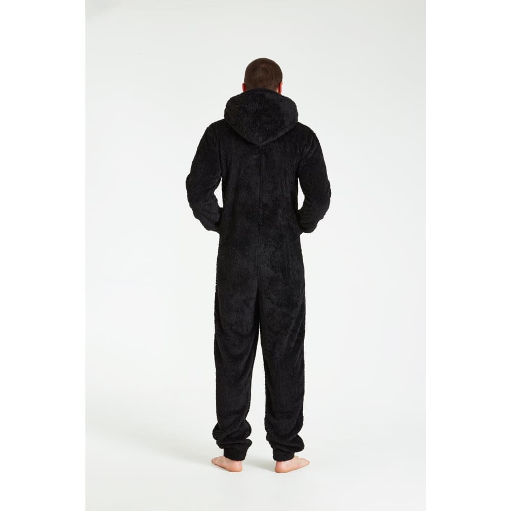 Citycomfort Fluffy Fleece Onesie with Hoodie and Pockets for Men Onesie Citycomfort £24.49