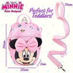 Disney Minnie Mouse Toddler Backpack with Reins Child Safety Harness Backpack Minnie £10.99