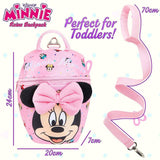 Disney Minnie Mouse Toddler Backpack with Reins Child Safety Harness Backpack Minnie £10.99